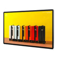 High Brightness Wall Mounted Advertising Machine for Retail Store Easy SDK Integration Animation Graphics Exhibition Halls