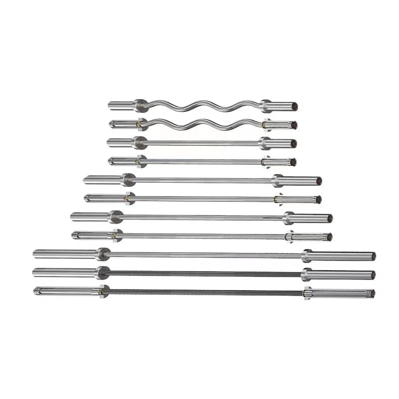 Snbo Gym Equipment 2.2m Weightlifting Barra Olimpica Gym Barbell Weight Bar 20kg Alloy Steel Weight Lifting Barbells Bar