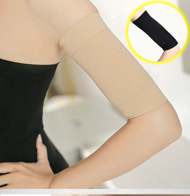 Sport Fitness Elastic Compression Arm Shapers Slimming Arm Sleeves for for Women Weight Loss