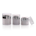15g 30ml 50ml Luxury Empty Thick Wall Airless Pump Cosmetic Cream Jar Bottle Dispenser