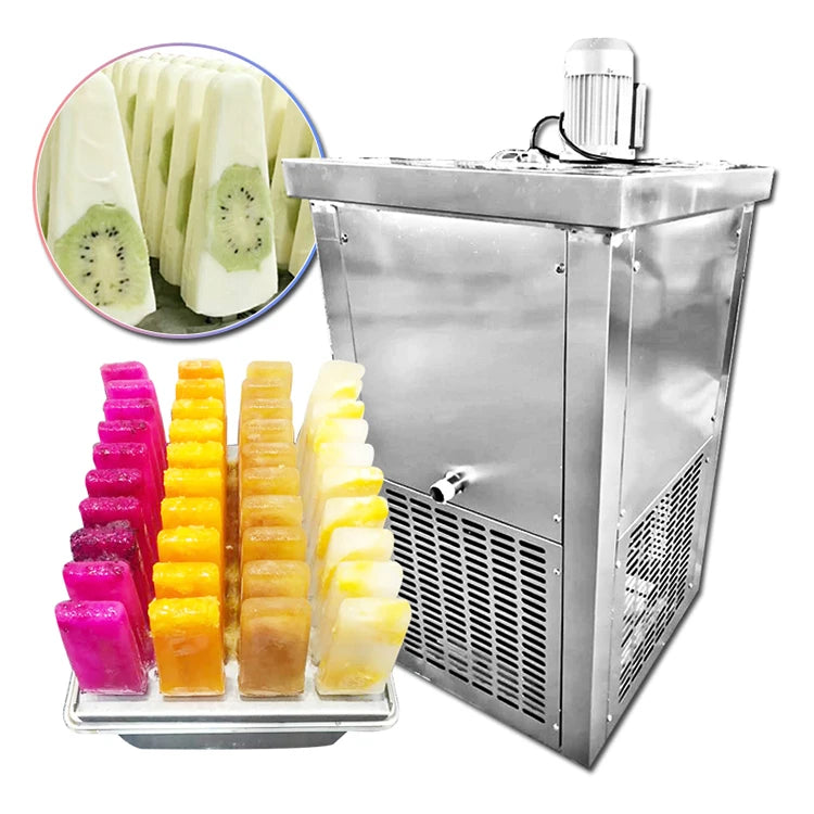 3000pcs/day Commercial Popsicle Making Machine Lolly Stick Ice Cream for Sale