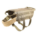 Series Pet Harness Adjustable Long Dog Leash Vest Tactical Dog Chest and Back Waterproof