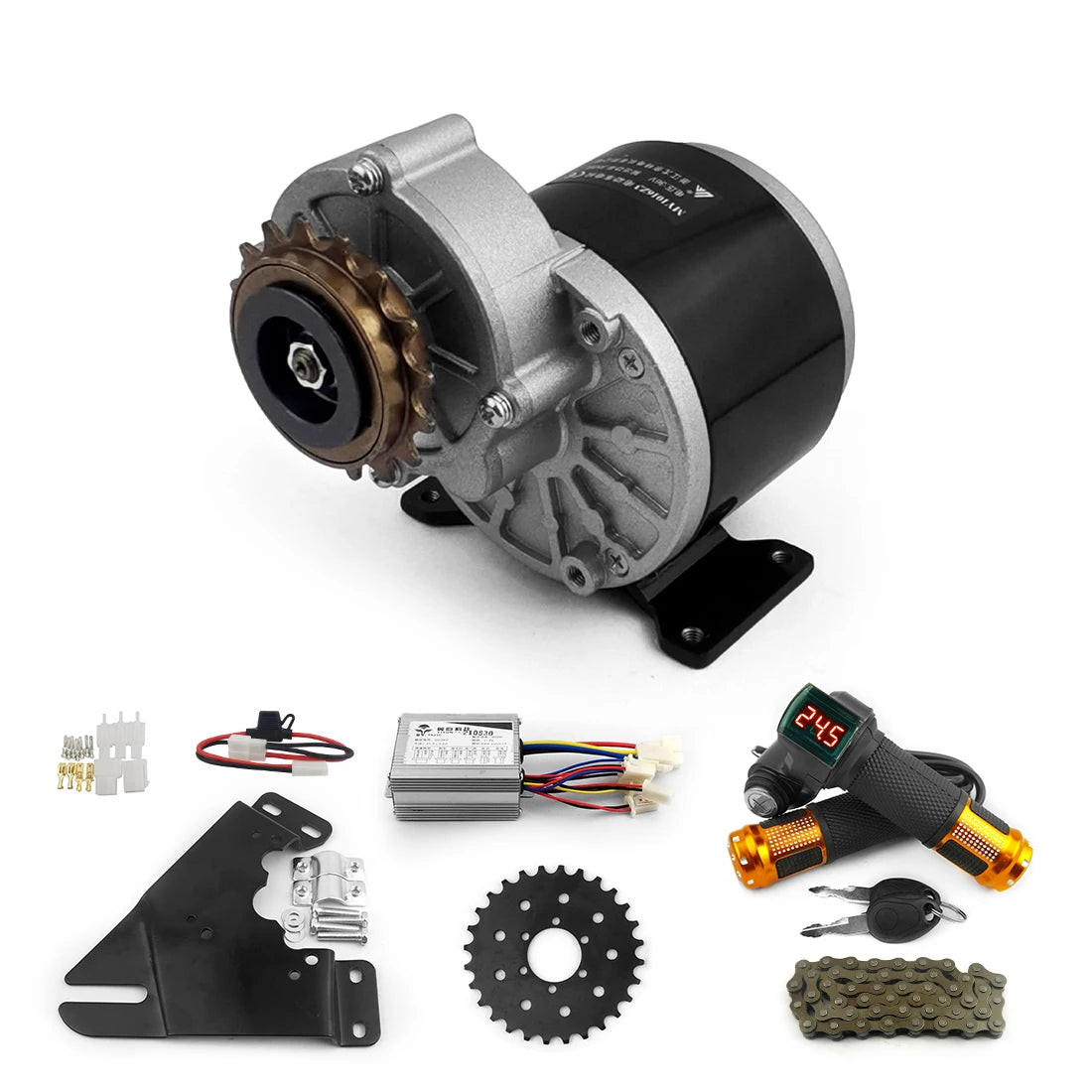 MY1016Z 36V 350W Low Price E Bike Conversion  Electric Bicycle Motor Kit With Customized Sprocket