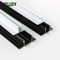 New Arrival Trim Anodized Aluminum Ceiling Led Strip Profile Led Aluminum Profile Tile Edging Profile