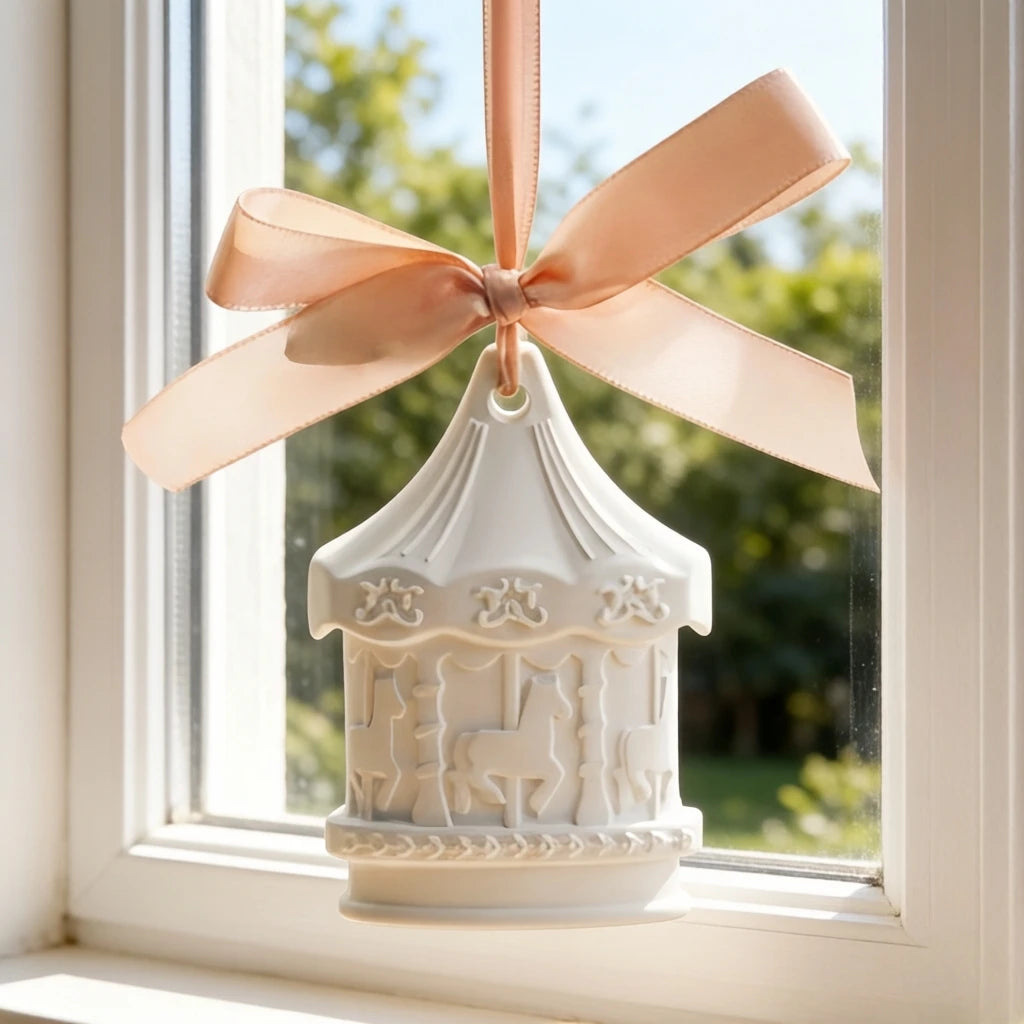 Wholesale Hanging Wardrobe Car Air Freshener Scented Ceramic Aroma Plaster Fragrance Porcelain Flower Essential Oil Diffuser