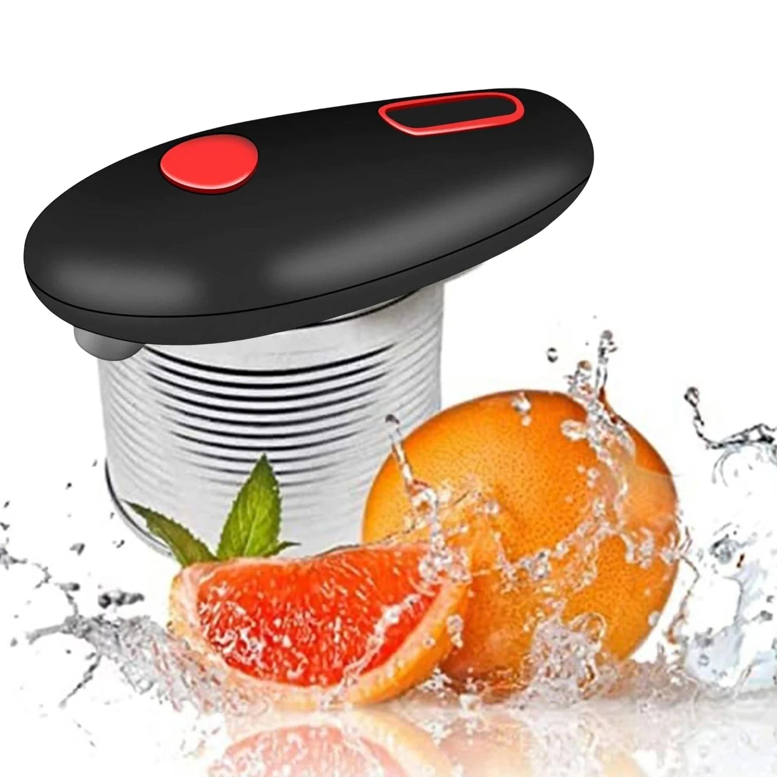 Electric Can Opener Automatic Jar Opener Smooth Edge Bottle Opener Battery Operated for Weak Hands for All Kinds of Jars
