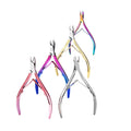 Stainless Steel Nail Clipper Colorful Pink Blade Convenient Tool for Cutting Finger Nails Cuticle Nipper Supplied Nail Supplier