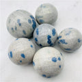 Wholesale Natural Blue Crystal Sphere K2 Jasper Ball For Decoration