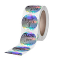 Handmade Holographic Matte Stickers Paper Foil Sheet Custom Gold Heat Transfer Printing Adhesive Sticker for Heat Press
