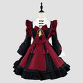 Original New Chinese Style Spring Festival LOLITA Maid Costume Big Size