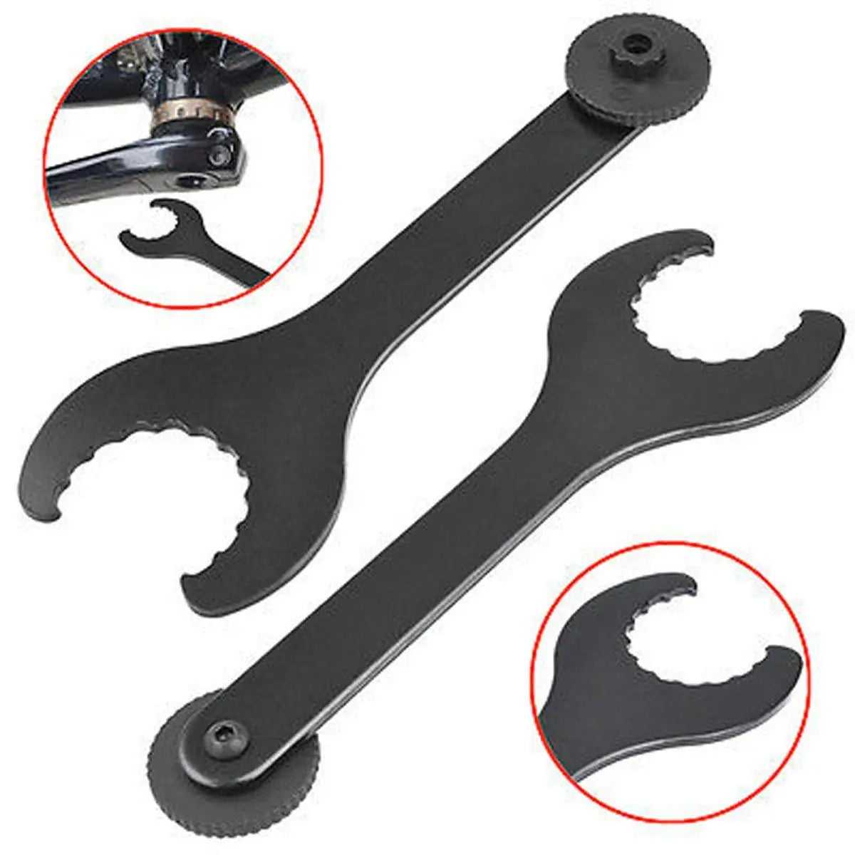 Shimano Bike Repair Tool Kit Bottom Bracket Install Spanner Hollowtech II 2 Wrench Crankset Install Shop Tools for Bicycle