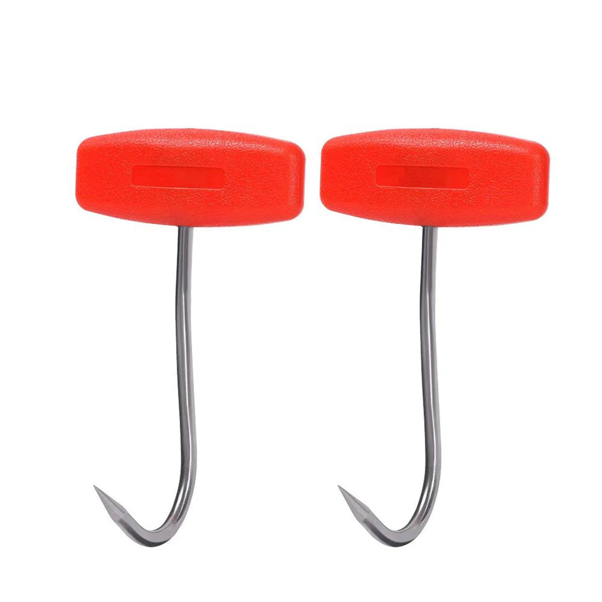 5.9inch Butcher Boning Hook Stainless Steel Nonslip Plastic HandleTool Hunter Chef Butcher Meat Bone
