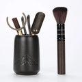 New Product 6-piece High-end Kungfu Ceramic Eco-Friendly Large Capacity Tea Ceremony Chinese Tea Set Accessories Set with Spoons