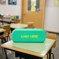 Silicone Pencil Case Colorful Pencil Pouch Portable Pencil Bag Waterproof Cute School Supplies Stationery Soft Rubber Pen Bag