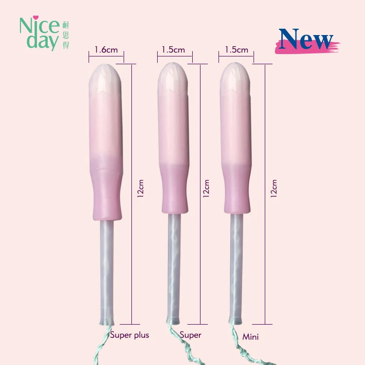 Niceday Organic Cotton Tampons with Application Organic Cotton Tampon Tampon Applicator