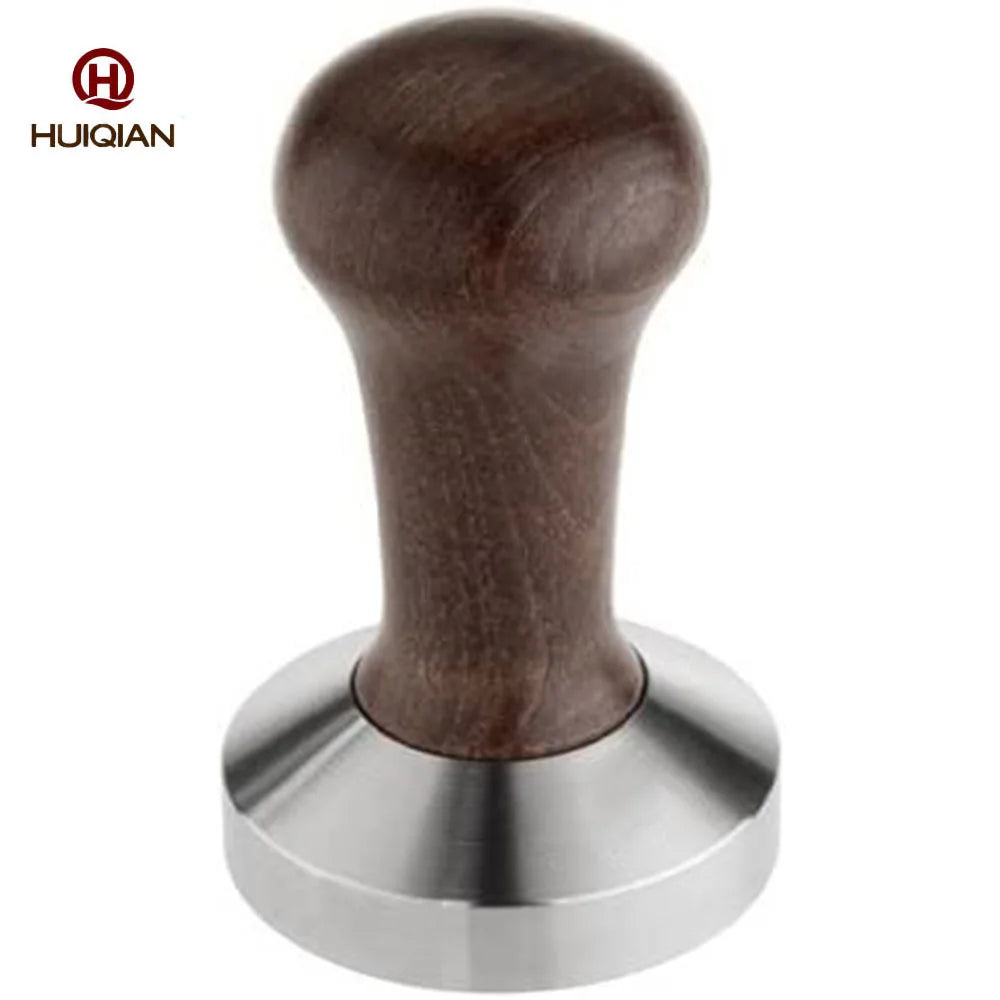 Coffee Powder Press Tamper With Wooden Handle Coffee Beans Press Tamper Espresso Tamper