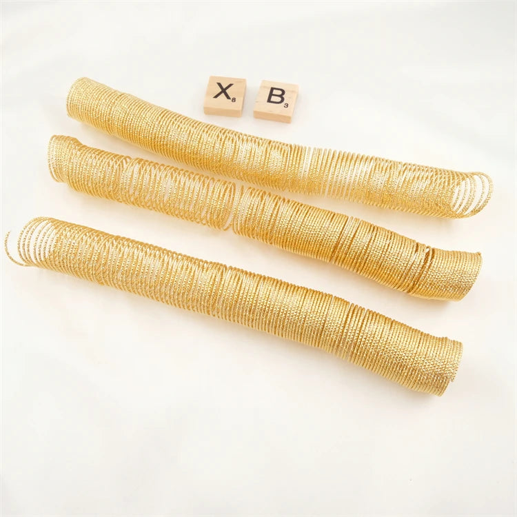 Bling Rings 14k Gold Plated 18K Gold Plated Brass Pattern Jump Rings Jewelry Accessories Wholesale Material Golden Mothers Ring
