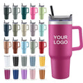 Keeps Coffee Hot Drinks Cold All Day Extra Large 40oz Insulated Tumbler 40oz Stainless Steel Thermal Mug