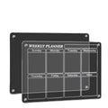 Wholesale Acrylic Dry Erase Fridge Calendar Acrylic Dry Erase Board Fridge Magnetic Calendar Planners for Fridge