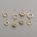 New Zircon Microinset Jewelry With Stylish and Stylish Cartilage Earrings and Piercing Ears