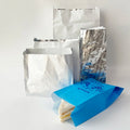 Custom Printed Food Grade Sandwich Wrap Bag Aluminum Foil Lined Paper Bag for Chicken Fast Food Packaging Hot Food
