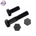 DIN933 Galvanized Steel Hex Bolts Nuts Grade 8.8/10.9 Zinc Plated SUS304 Hex Head Bolts with Plain Finish Sizes 25mm 45mm 60mm