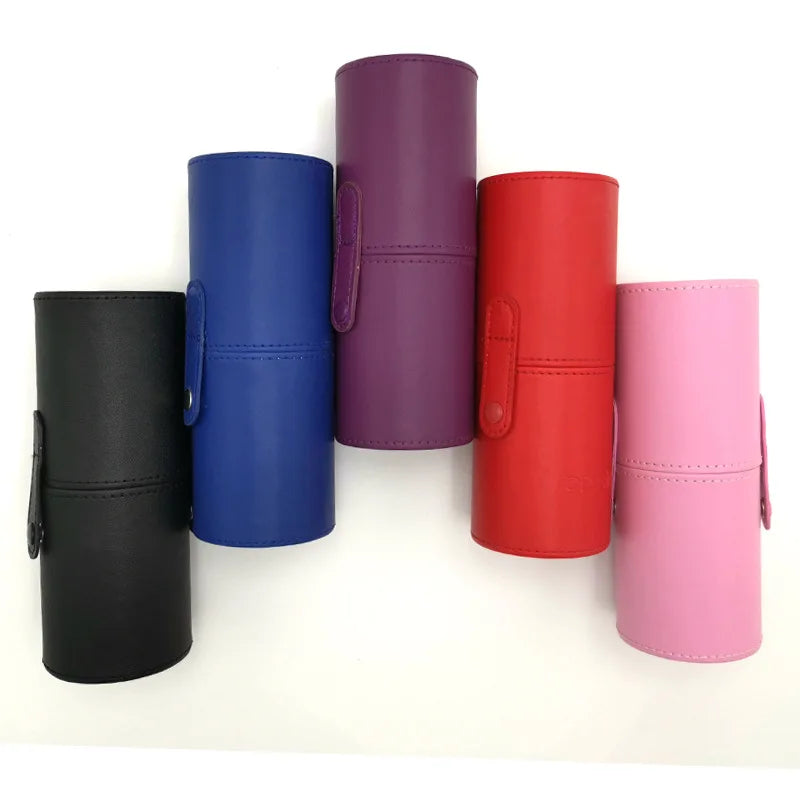 Kit Makeup Brush With Bag and Cylinder Makeup Brushes Private Label Custom Packaging