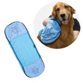 Extra Large Microfiber Quick Drying Dog Shammy with Hand Pockets Pet Towel for Dog and Cat Machine Washable