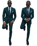 New Costume Homme Slim Men Suits 2022 Handsome Wedding Groomsmen Groom Tuxedo Party Prom Business 2 Pieces(Jacket+Pants)