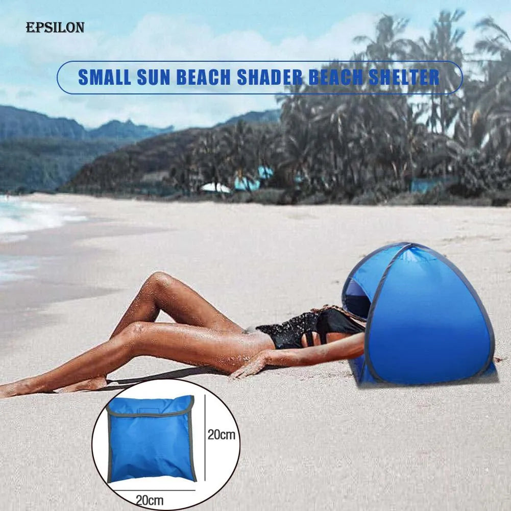 Epsilon Customized Portable Mini Sunshade Tent Beach shelter for Head portable sun beach face shade canopy shelter tent
