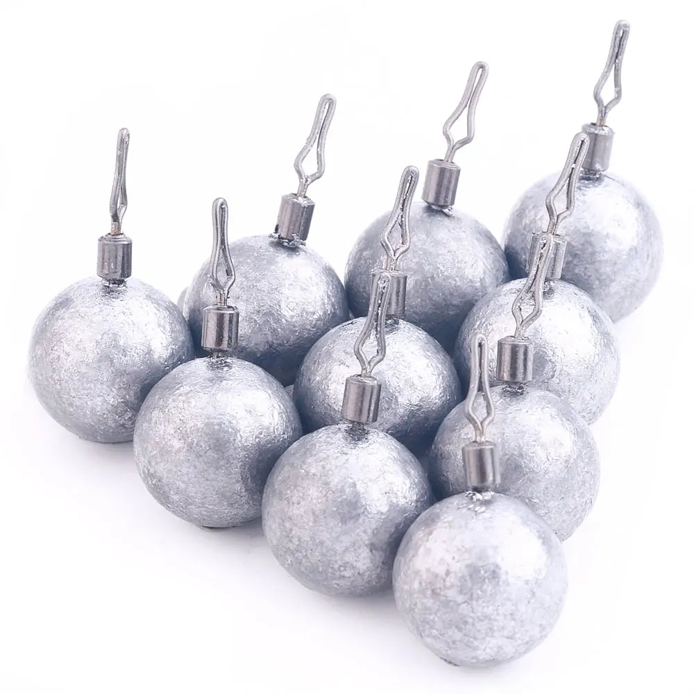 Hot Sale Premium Flipping Weight for Bass Fishing Wholesale Fishing Sinkers Ball Shape Flipping Worm Weights