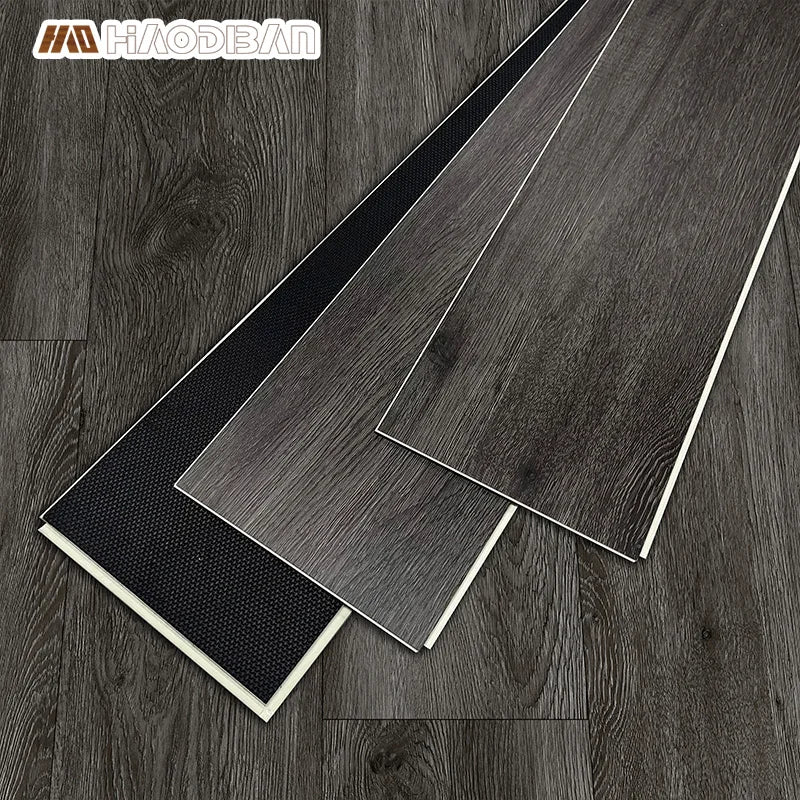 SPC Flooring Manufacturer Foshan Wood Look Plastic PVC Vinyl SPC Flooring Coverings Piso SPC for House