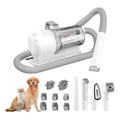 2026 New Model Pet Vacuum Cleaner Pet Hair Makeover Kit Electric Clipper Slicker Cleaning Dog Cat Hair Fur Grooming Brush Kit