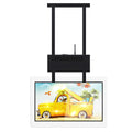 43 49 55 Inch Double Sided Ceiling Mounted Advertising Player Lcd Menu Board Ad Commercial Screen Dual Display Digital Signage