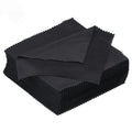 Wholesale 15x15cm Microfiber Glasses Cleaning Cloth Custom Logo Printing Picot Edge Microfiber Lens Glasses Cleaning Cloth