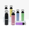 2023 New Design Stainless Steel Vacuum Flask Thermos Bottles Outdoor Sport Water Bottle Insulated Vacuum Flask  with Handle Lid