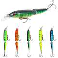 Two Segmented 10.5cm/9g Joint Fish  Hard Baits Minnow Artificial Bait Fishing Lure