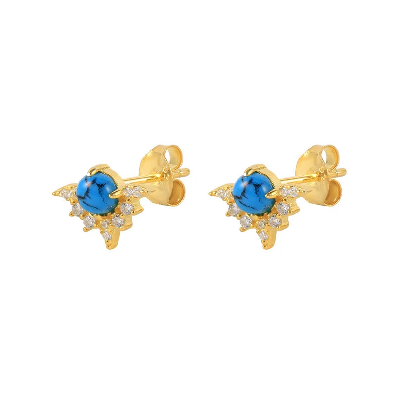 2023 Hot Sale Exquisite Crystal Earrings Sterling Silver Cubic Zirconia Earrings for Women