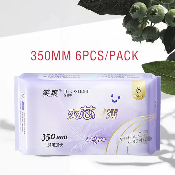 Custom Superior Absorbent 350MM High Absorbent Women Night  Sanitary Napkin