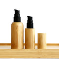 Wholesale 30ml 50ml 60ml 100ml Bamboo Soap Foam Pump Bottles with Foam Pump and Cap Foaming Bottle Liquid Soap Dispenser