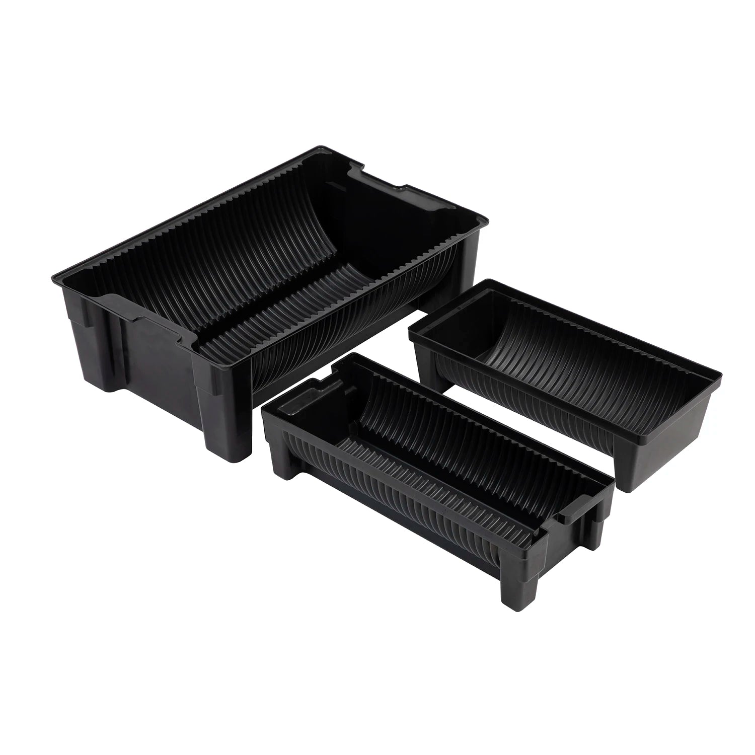 Modern SMT SMD Reel Storage Box Trays Racks ESd Conductive Plastic PP Design for Warehouse Application Kexing COP-3150 Sizes