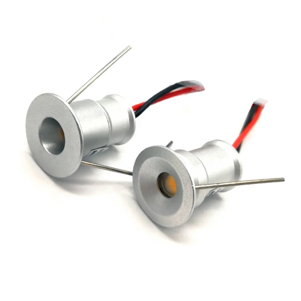 2020 New 15mm Cut Out 1W Waterproof Round Ceiling Mounting IP65 LED Downlight Down Lights