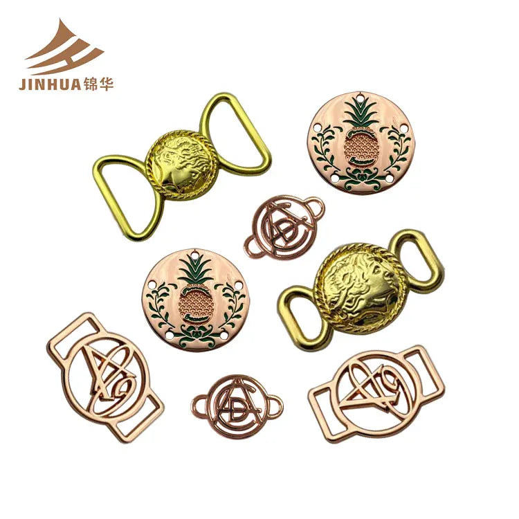 Bra Connectors Lingerie Strap Buckles Bikini Sliders Clips Underwear Zinc Alloy Fashion Accessories
