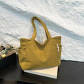Versatile Artistic Retro Student Class Bag Corduroy Shoulder Bag New Fashion Large Capacity Women Handbags Wholesale