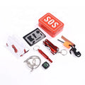Outdoor Survival Emergency Kit Mini Metal Self-Help First Aid Travel Kit for SOS Situations