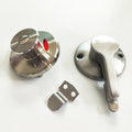 Factory Heavy Duty Hardware Zinc Alloy Toilet Cubicle Partition Indicator Door Locks for Public WC