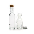 30ml 40ml 50ml 100ml Mini Sample Alcohol Juice Drinks Glass Wine Liquor Bottle with Metal Screw Cap
