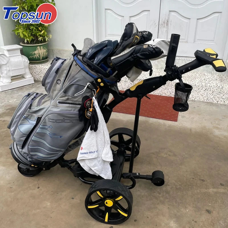 Fantastic Remote Control Far Remote Distance Golf Push Cart Good Quality Golf Trolley