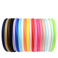 1cm Headbands Satin Covered Headband 1 Size Fits All Hair Accessories Hairhoop Headbands
