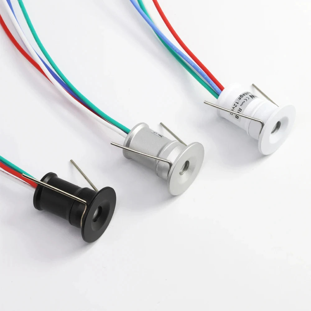 Indoor Spot Light 1W Mini Led Downlight DC 3V 12V CCT RGB Ceiling Light Small Showcase Cabinet Light